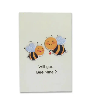 Will You Bee Mine? Greeting Card